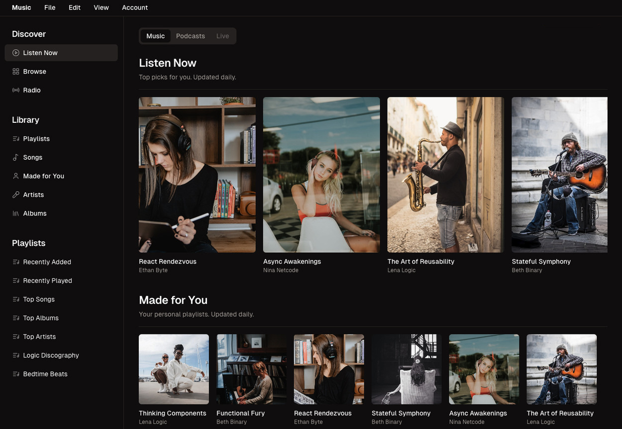 dashboard using shadcn-vue